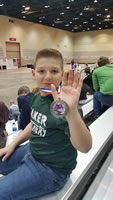 Archery medal